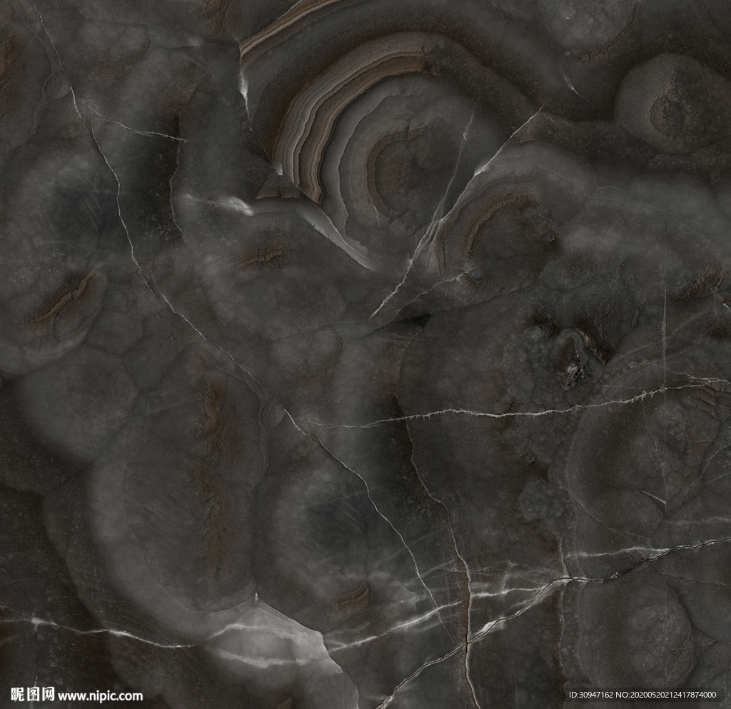 深色大气石纹 PSD通道分层