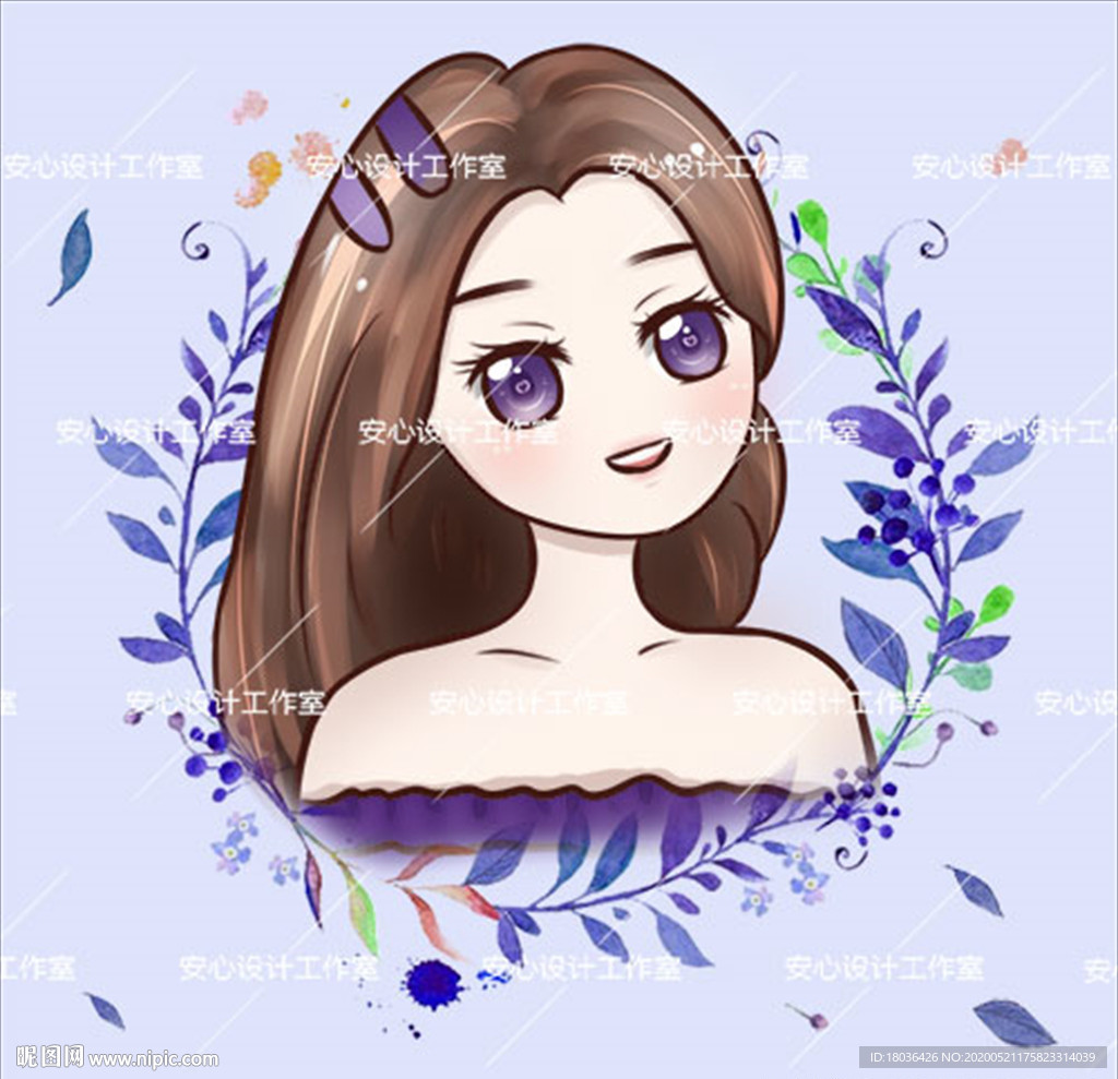 原创Q版手绘卡通人物