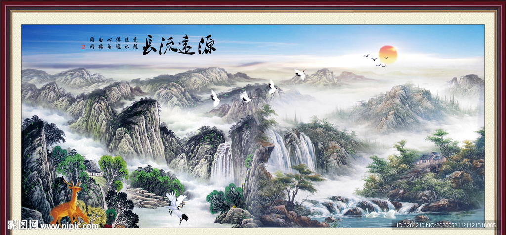 山水国画  源远流长