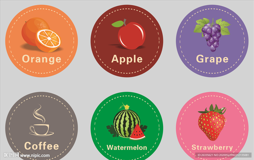 标签 水果 橘子 橙子  苹果