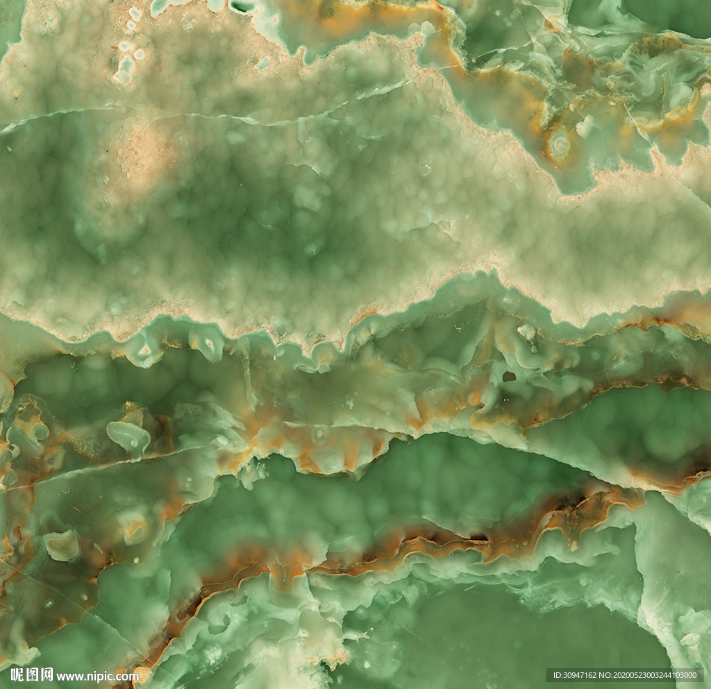 绿玉高档石纹 PSD通道分层