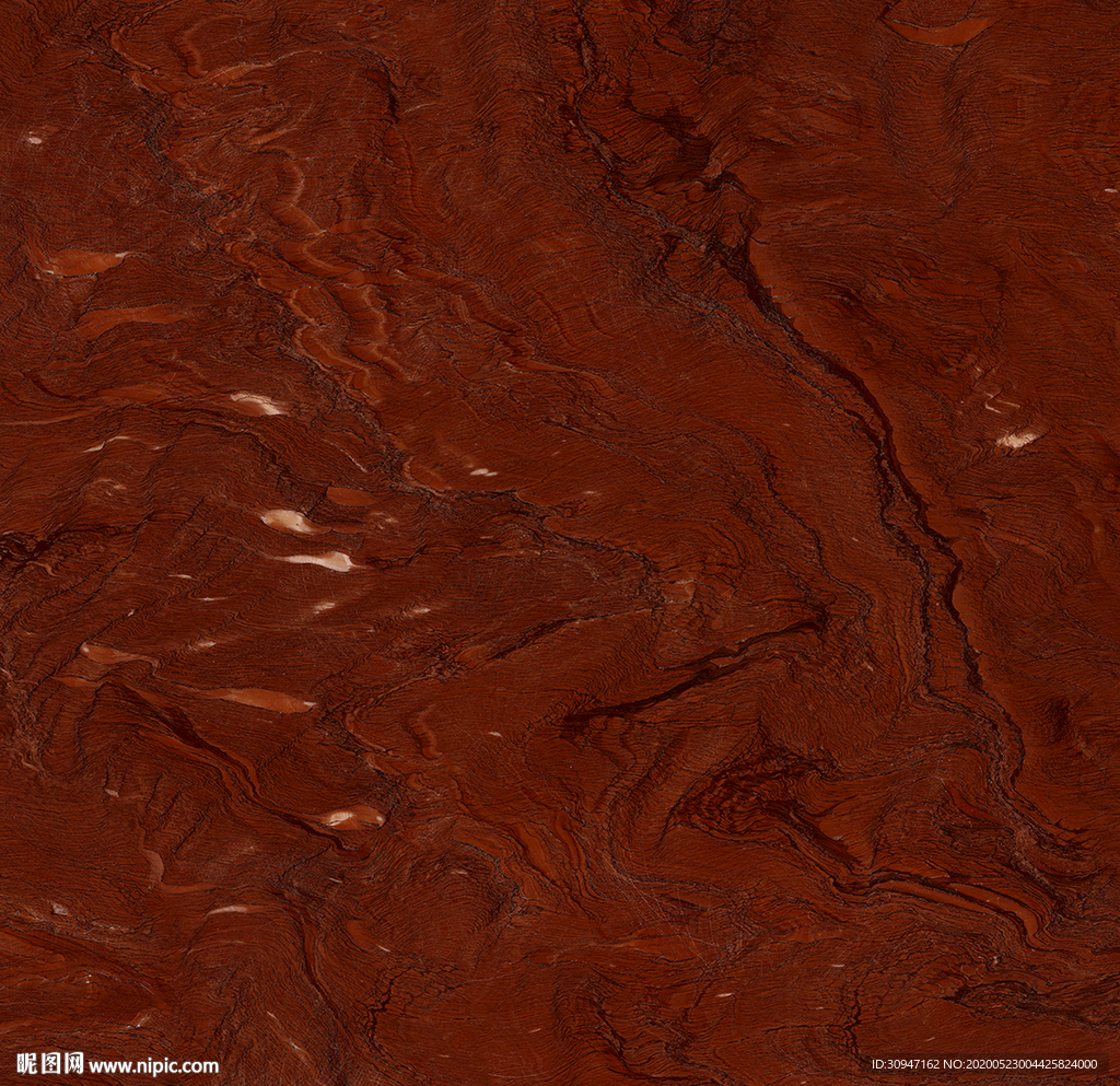 红色高档石纹 PSD通道分层