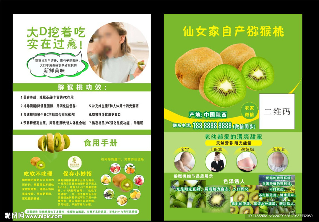 猕猴桃传单