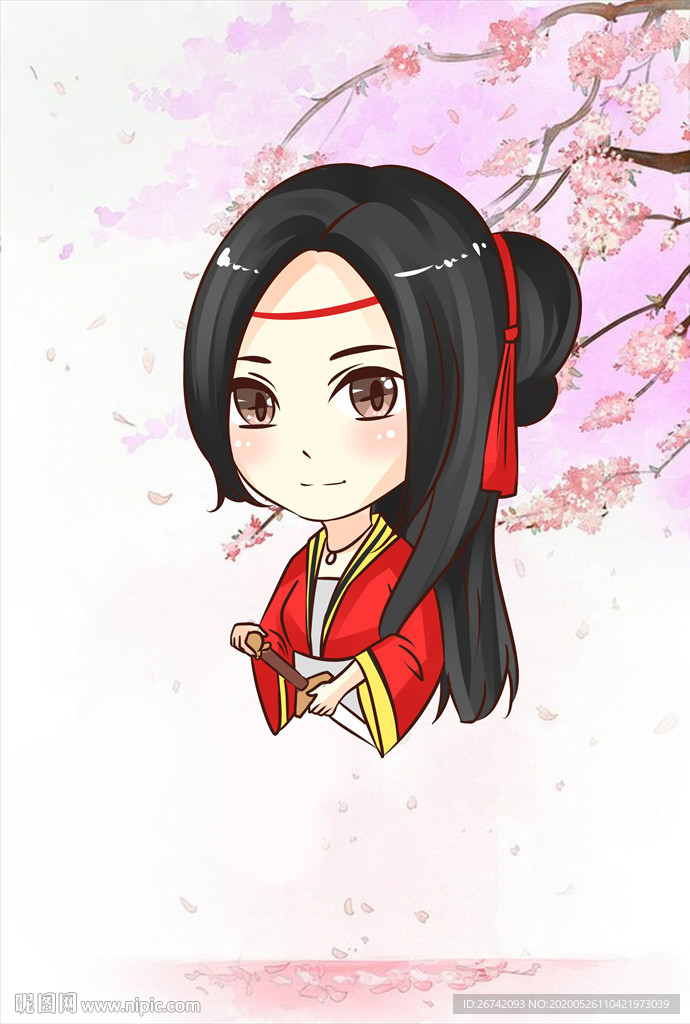 原创Q版 PSD精细分层人物