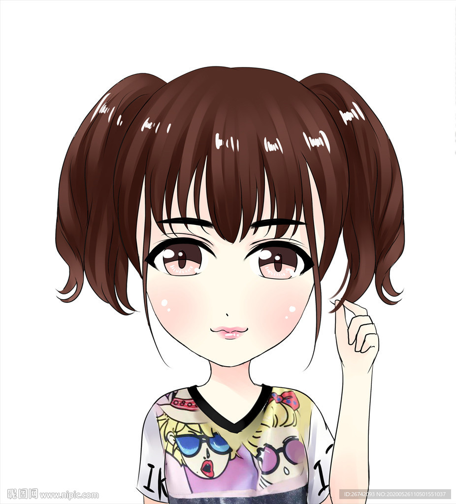 原创Q版 PSD精细分层人物