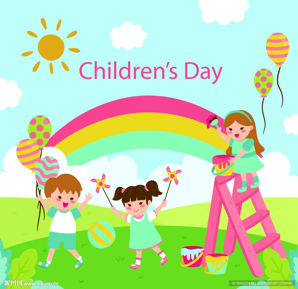 六一儿童节广告图片