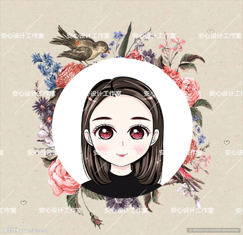 原创Q版手绘卡通人物