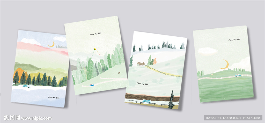 本子封面 本子设计 封面设计图