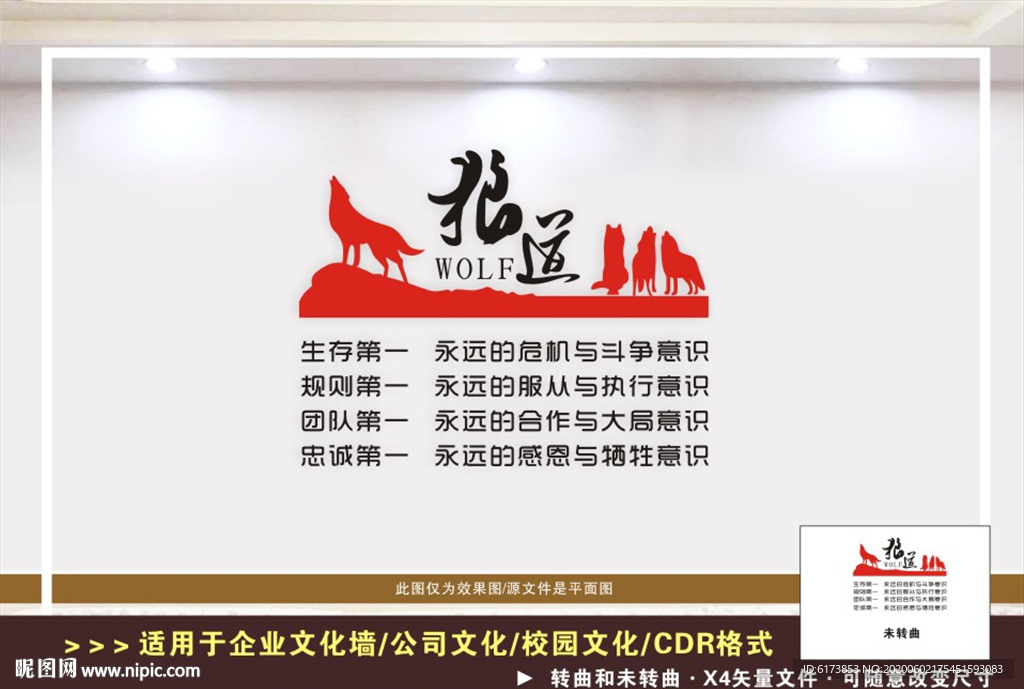 企业励志文化墙