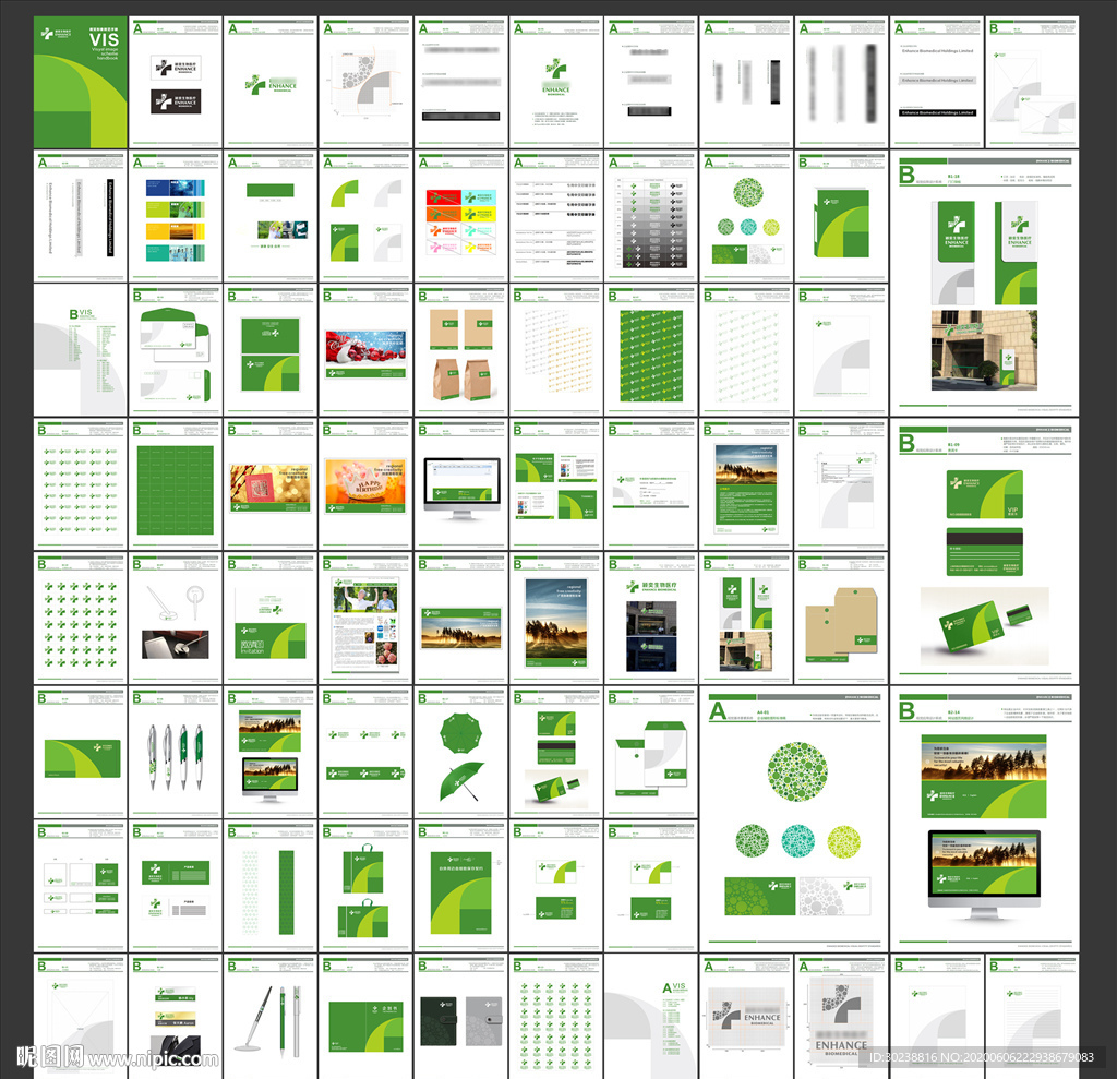 绿色生物科技VI