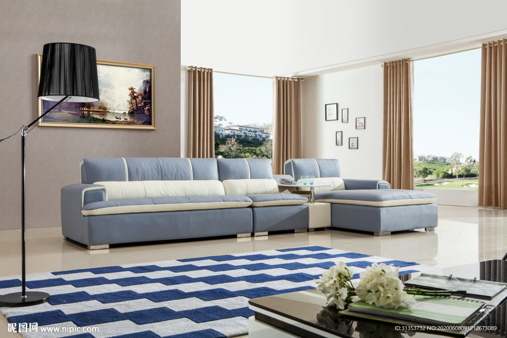 高清现代北欧简约家具场景