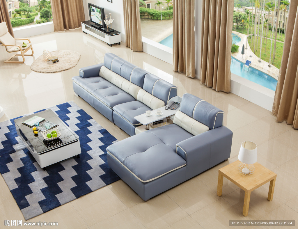 高清现代北欧简约家具场景