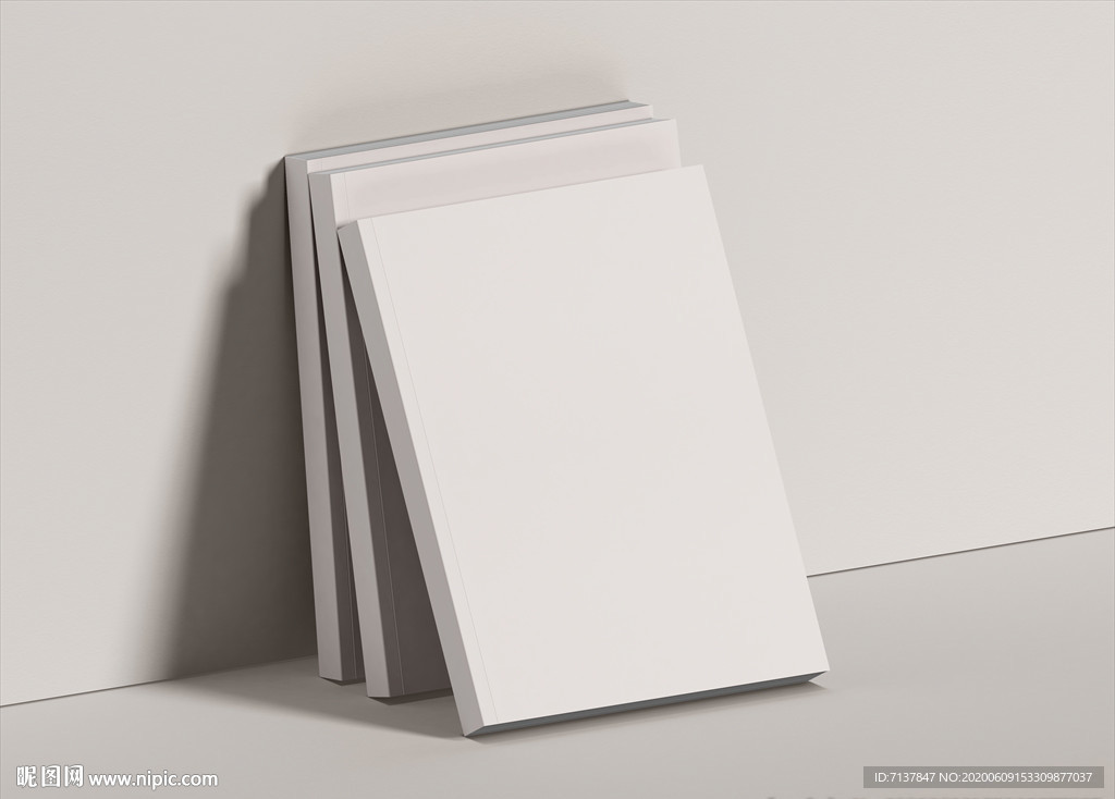 宣传画册海报展示样机