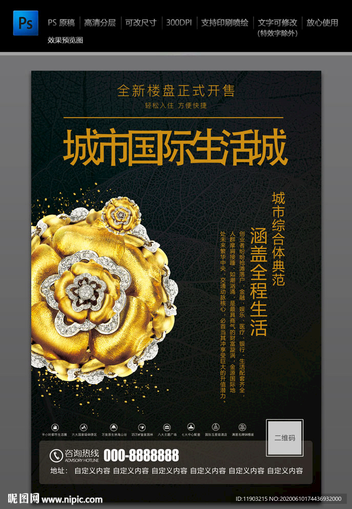 黄金花 黑金房地产