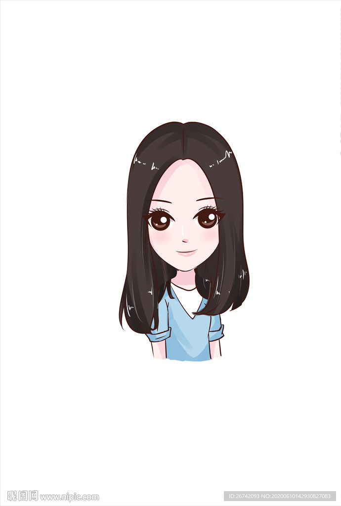 原创Q版 PSD精细分层人物