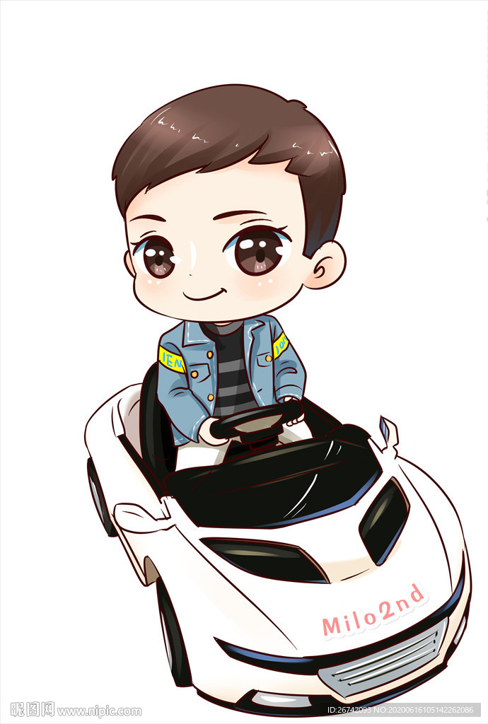 原创Q版 PSD精细分层人物