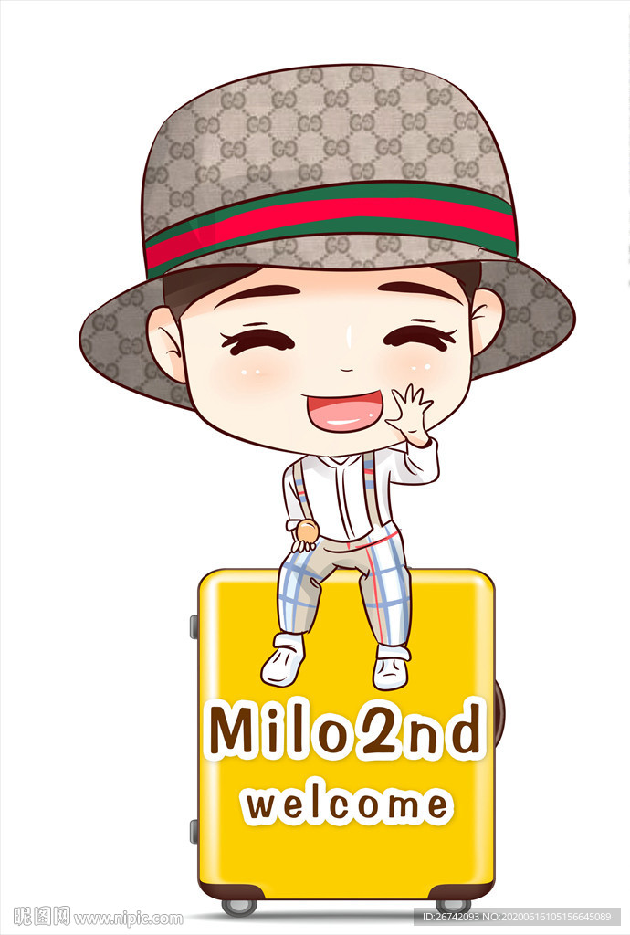 原创Q版 PSD精细分层人物