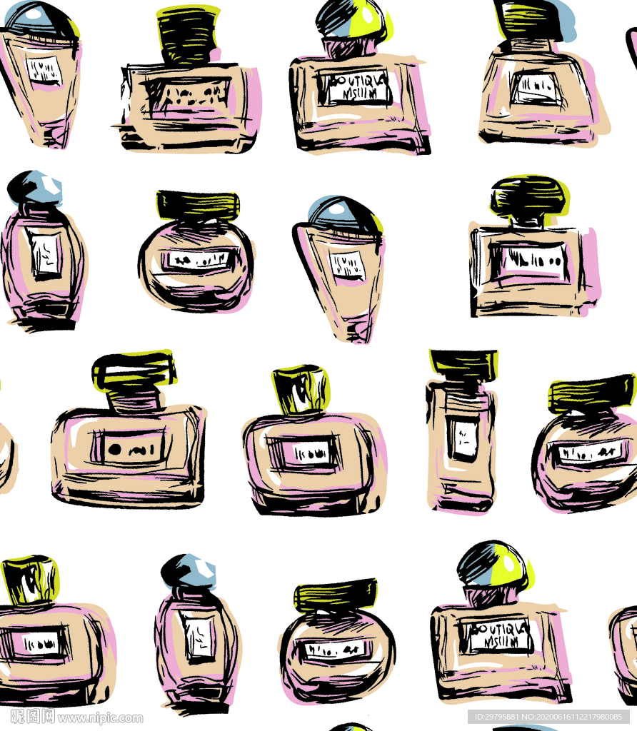 数码 印花 花朵 大牌 手绘花