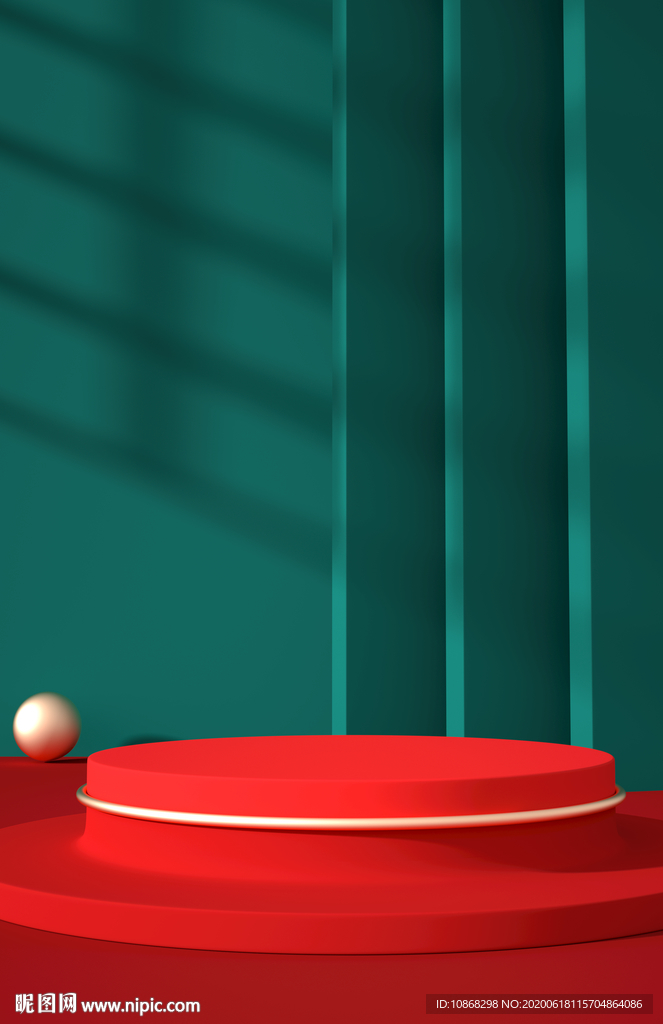 复古色场景产品展台背景素材