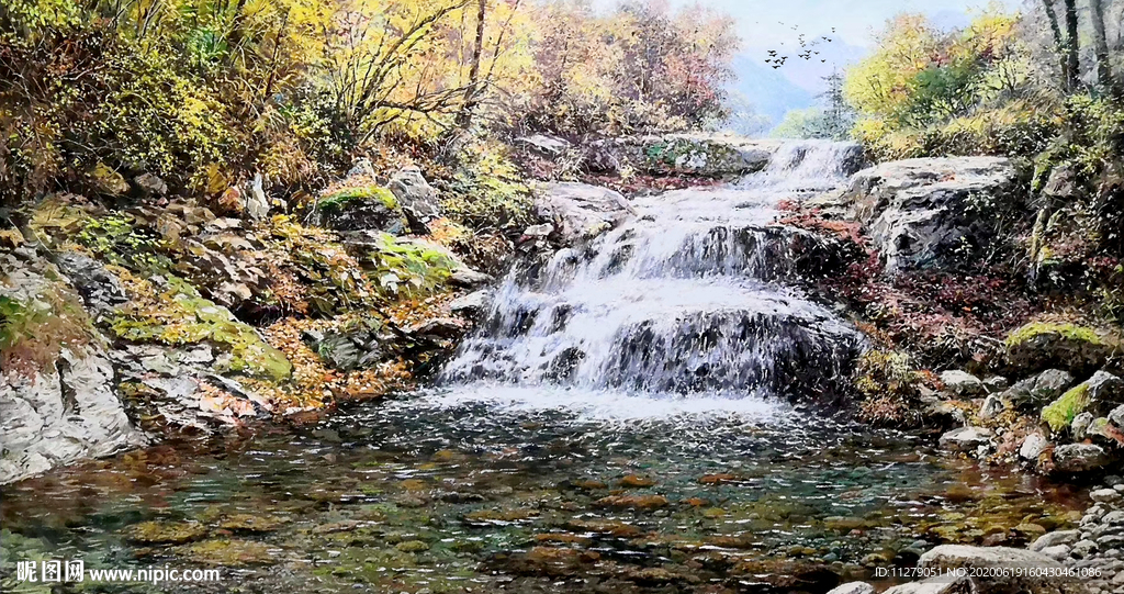 风景油画山水油画