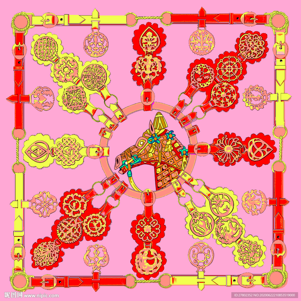 大牌 丝巾 方巾