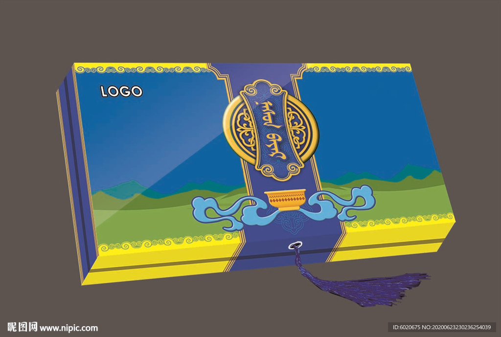 蒙古祝寿礼品盒