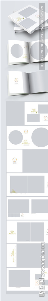 儿童相册简洁可爱卡通宝宝相册