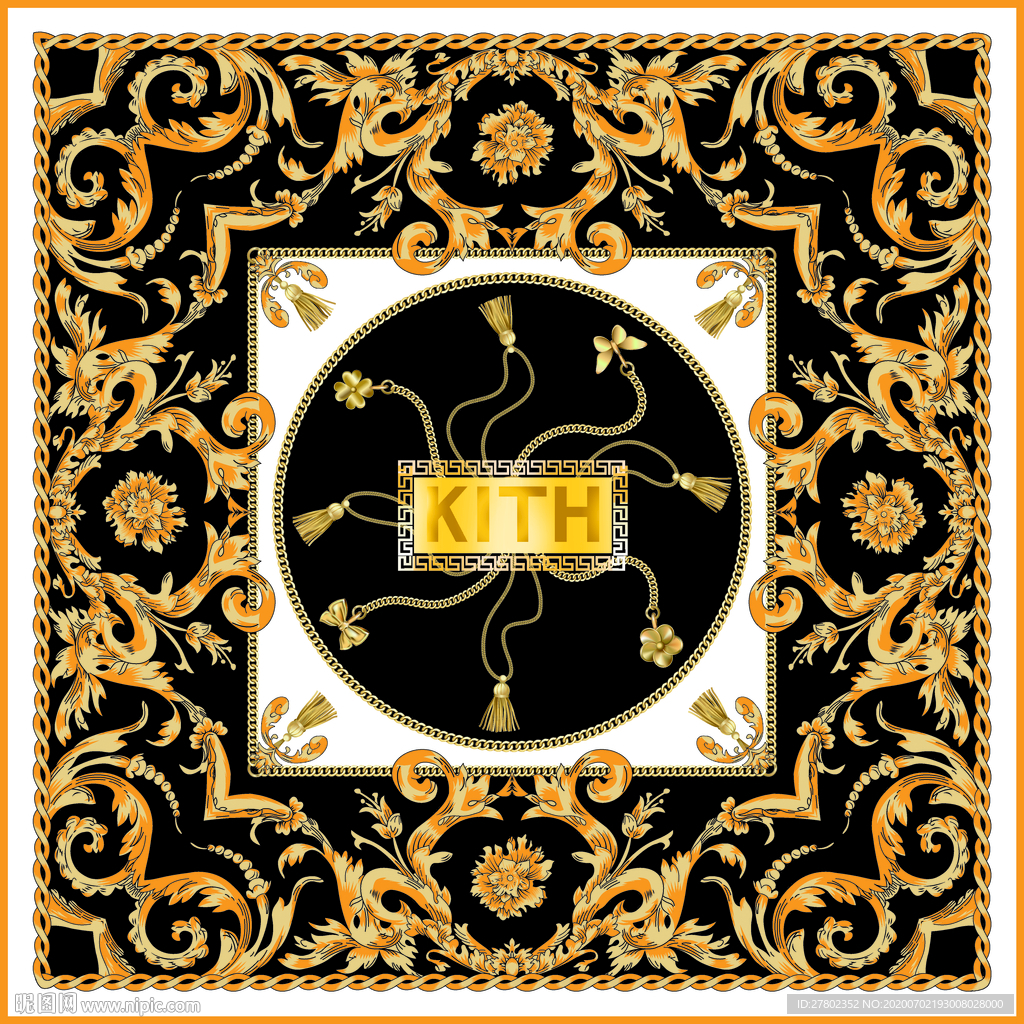 方巾 大牌 范思哲