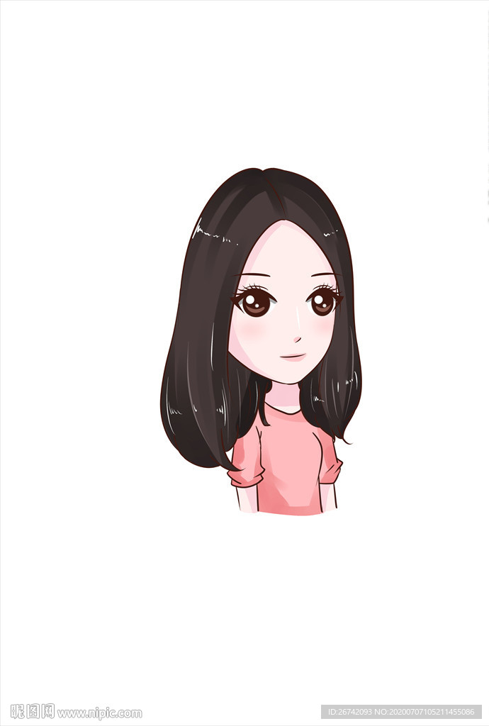 原创Q版 PSD精细分层人物