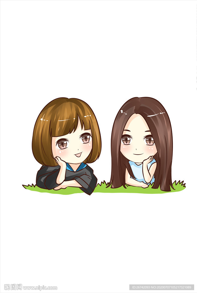 原创Q版 PSD精细分层人物