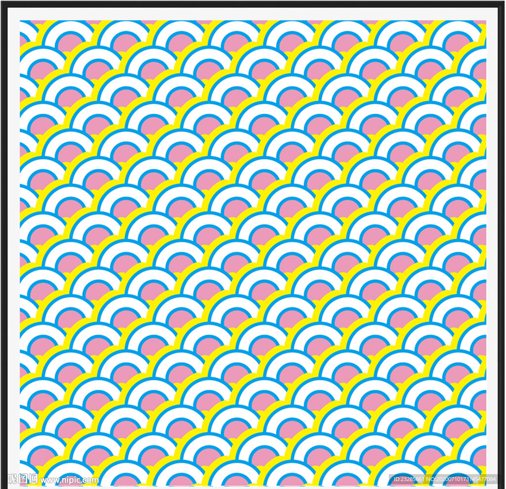 创意花纹几何图案矢量背景