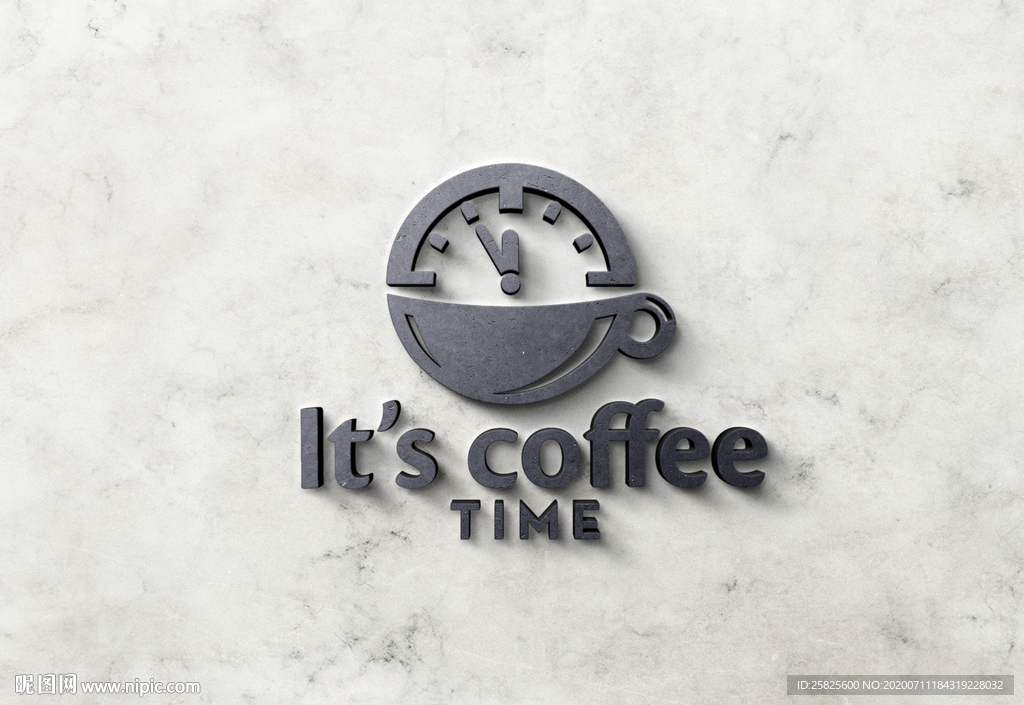 logo墙面立体效果样机