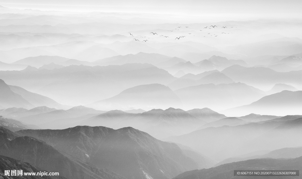 山水画 水墨山水画 意境山水画