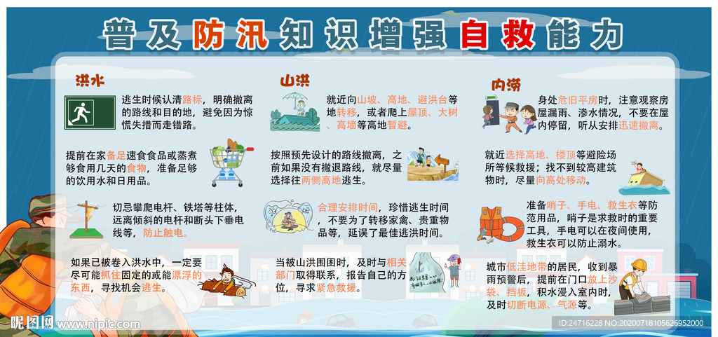 普及防汛知识增强自救能力