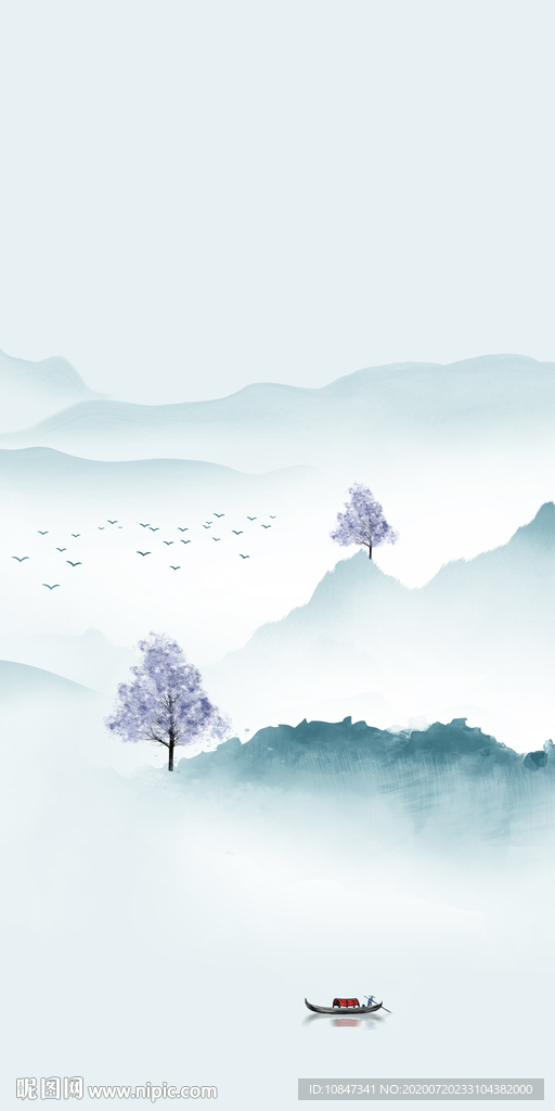 意境新山水玄关 TIF分层