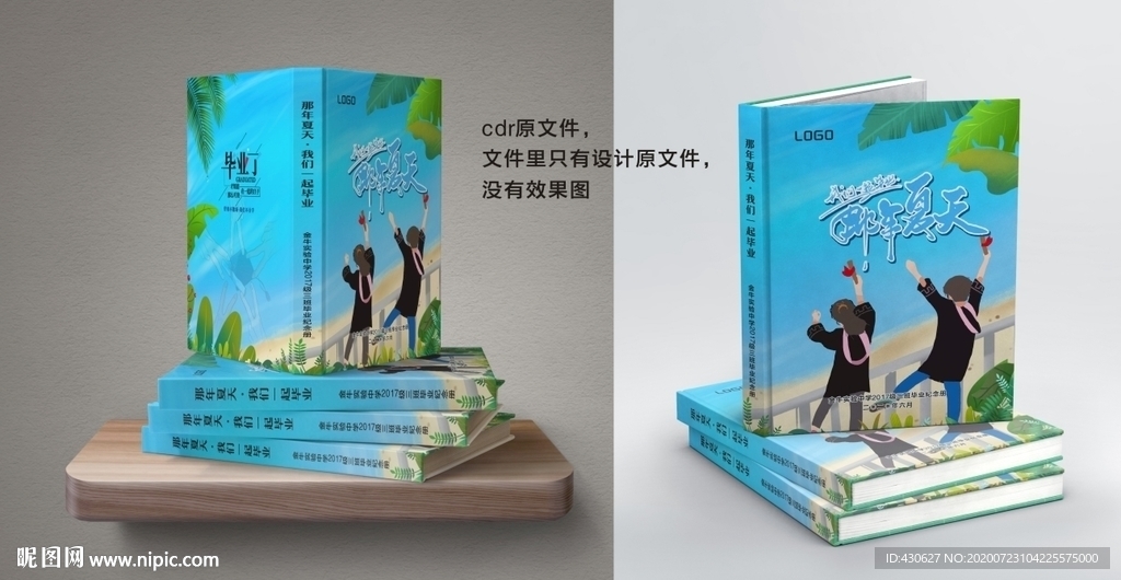 那年夏天我们一起毕业纪念册封面