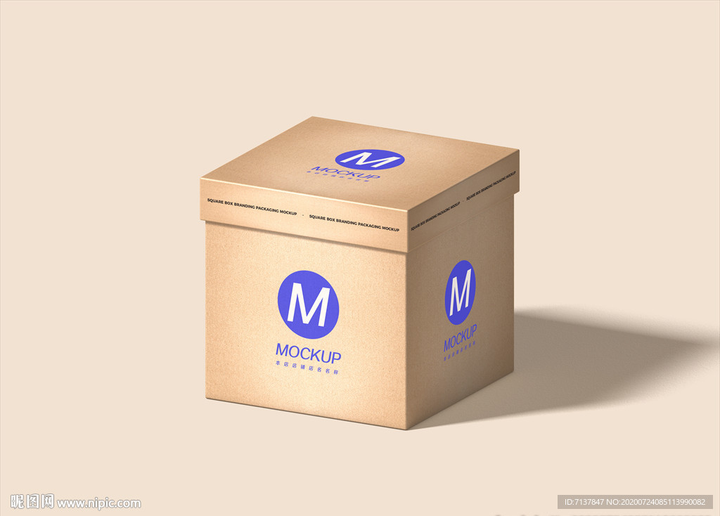 纸箱包装盒样机