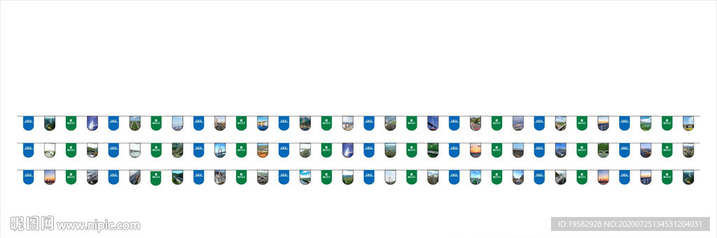 浙江交工吊旗 串旗 pop旗