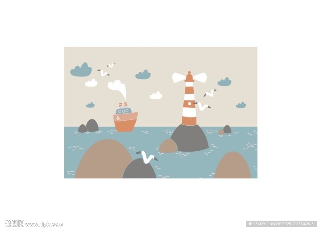 水塔 船 地中海儿童房