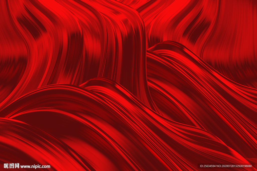 红色背景