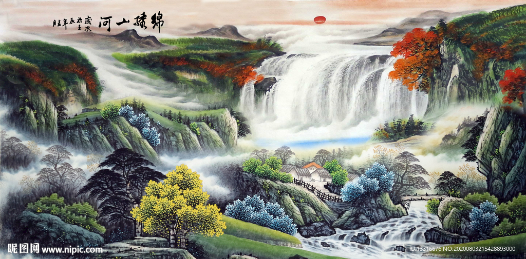 国画山水国画山水国画