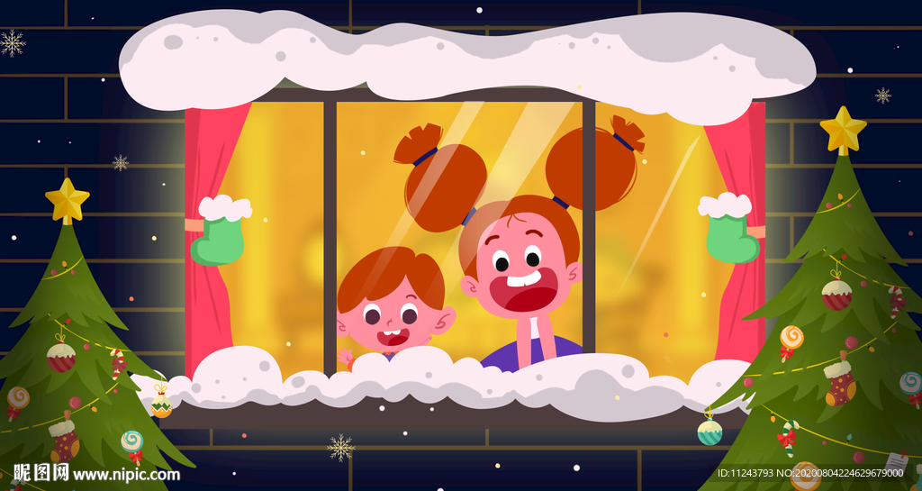 圣诞节插画