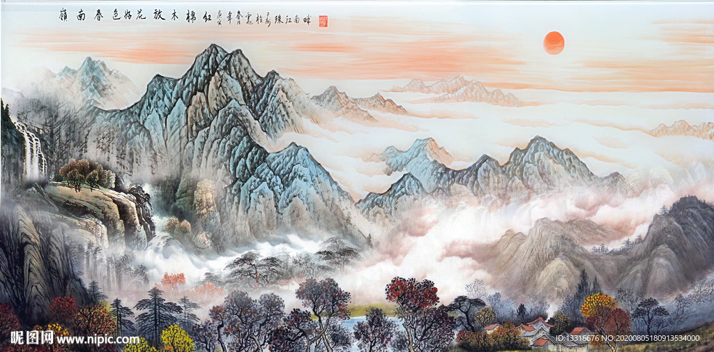 国画山水国画山水国画