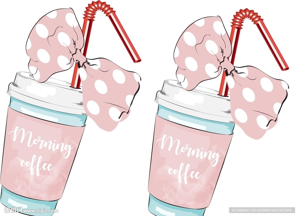 日韩服装品牌最新印花奶茶