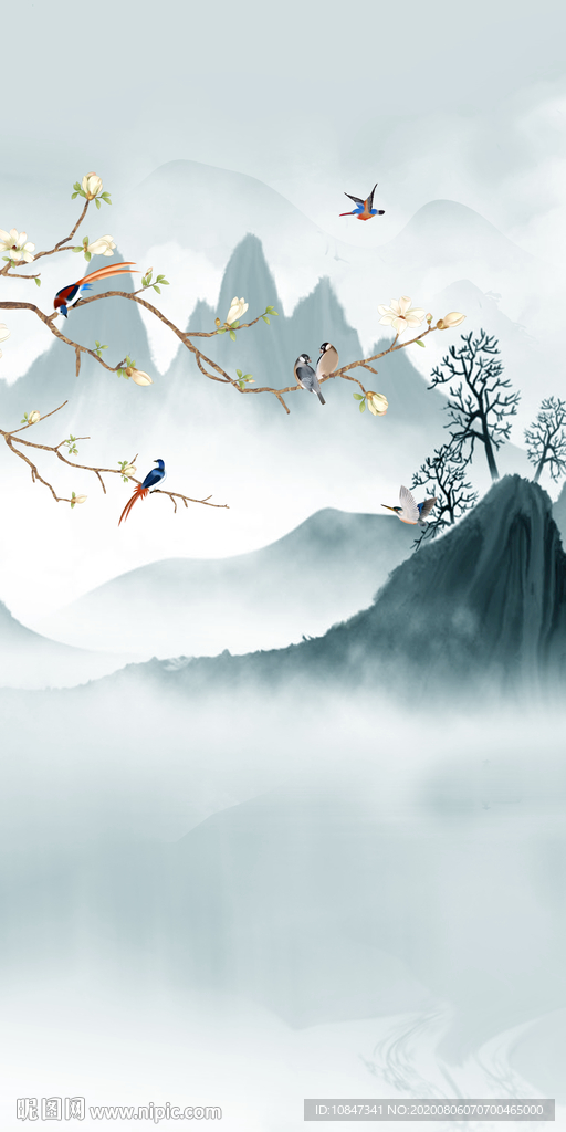 新品轻奢唯美玄关 TIF分层