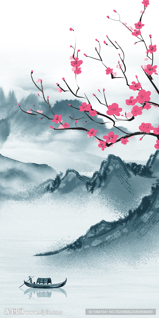 大气 现代唯美玄关 TIF分层