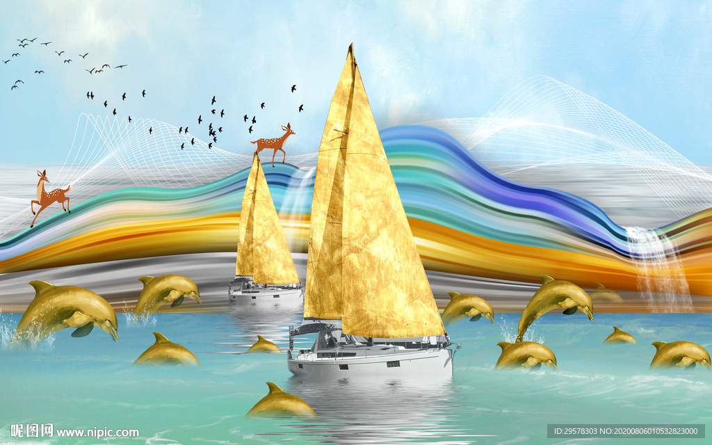 简约轻奢新装饰画 TIF分层