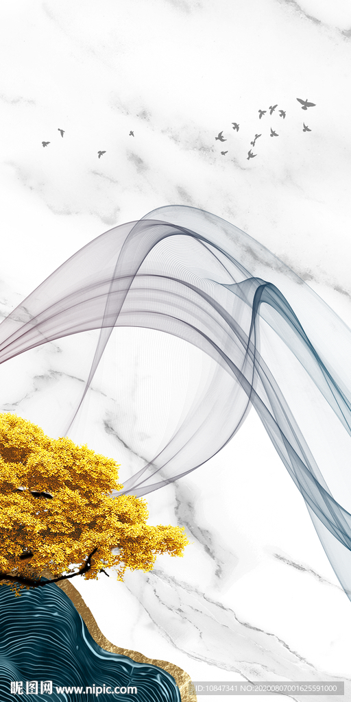 金树现代唯美玄关 TIF分层