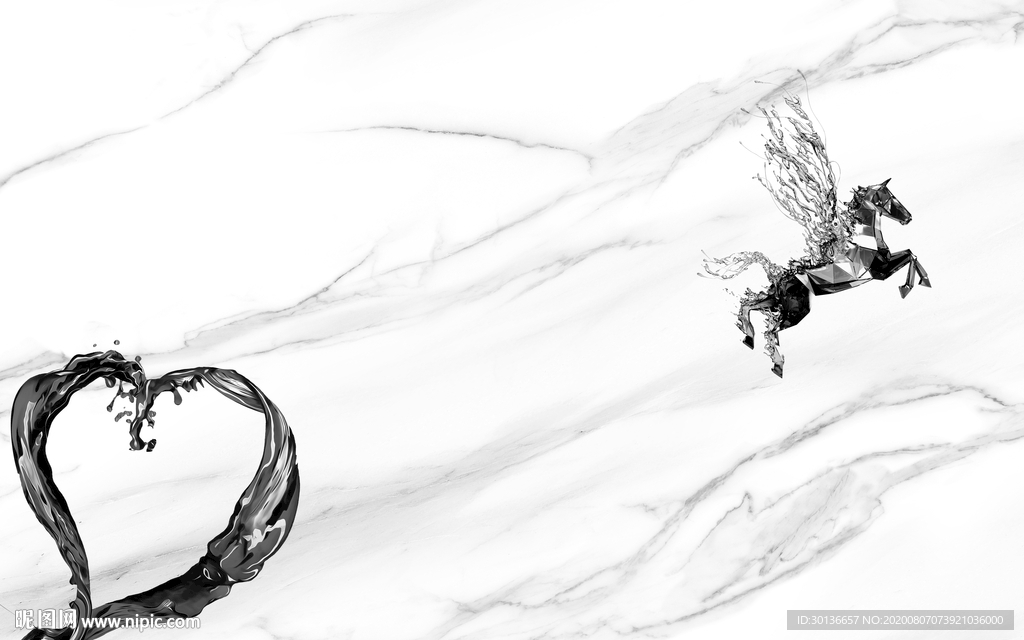 简单意境唯美爵士白 TIF分层