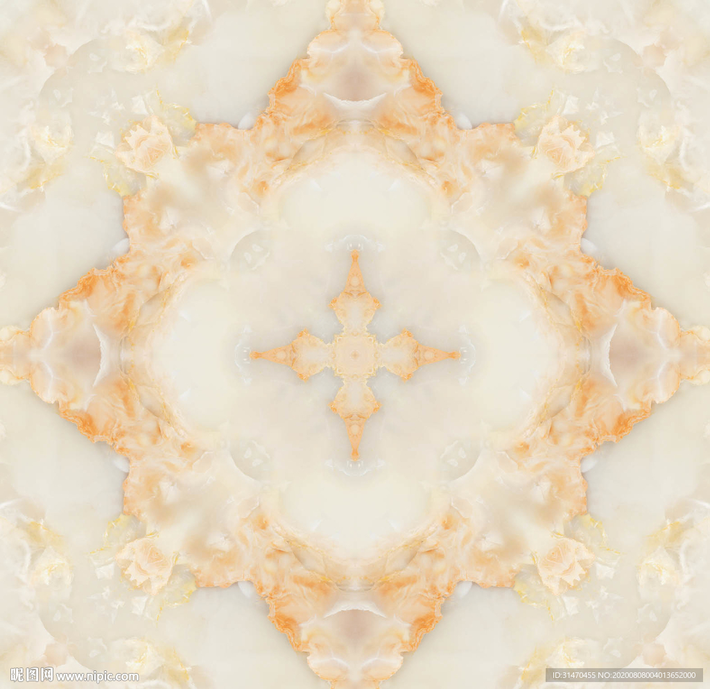 黄玉石大理石拼花通道分色